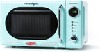 Nostalgia Retro Microwave for Countertop 0.7 cu ft Vintage Microwave, Pink