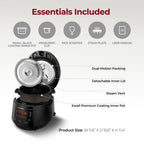 CUCKOO CRP-PK1001S 10-Cup (Uncooked) / 20-Cup (Cooked) Heating Pressure Rice Cooker & Warmer (Black)