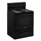 WHIRLPOOL WFC315S0JB 30" freestanding coil electric range