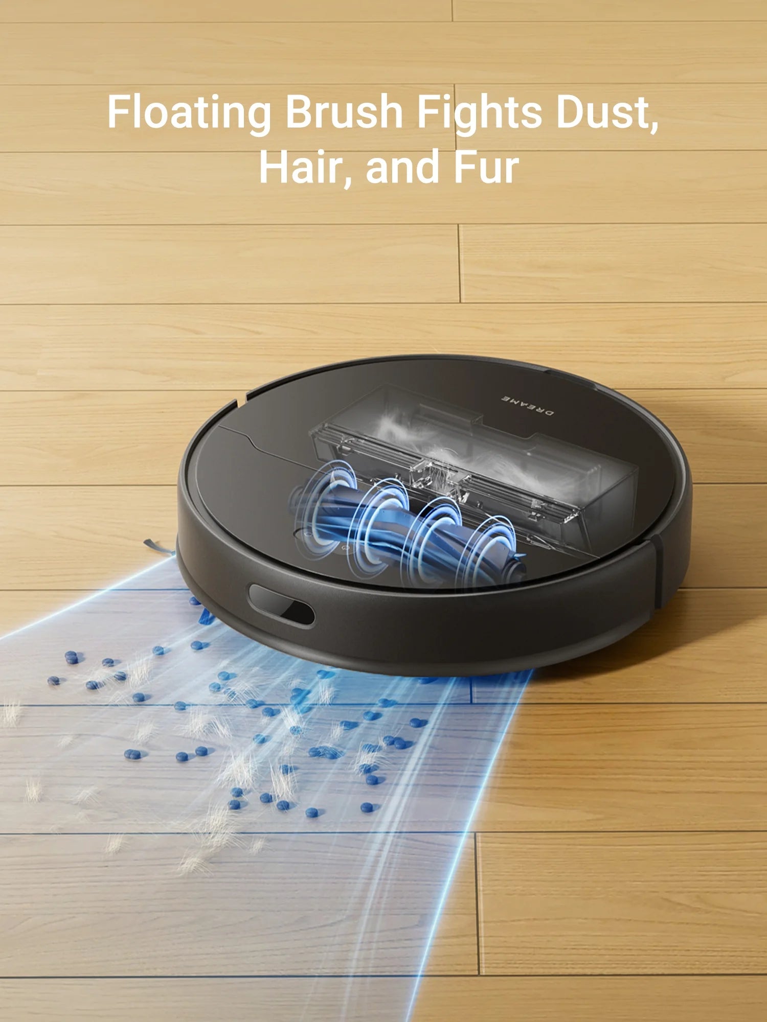 Dreame D10s Pro Robot Vacuum and Mop, Wi-Fi Compatible, Powerful Suction