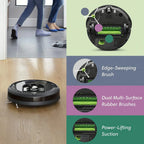 iRobot i755020 Roomba i7 plus Wi-Fi Connected Robot Vacuum with Automatic Dirt Disposal (7550)