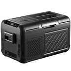 Simzlife 12 Volt Refrigerator, 19QT(18L) Portable Car Refrigerator, -4℉~68℉, 12/24V DC & 110-240V AC, Mini Fridge for RV Camping, Travel, Truck, Home, Black