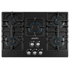 30-in Gas on Glass Cooktop