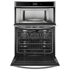 Whirlpool Woc75ec0h 30" Wide 6.4 Cu. Ft. Capacity Combination Electric Oven - Stainless