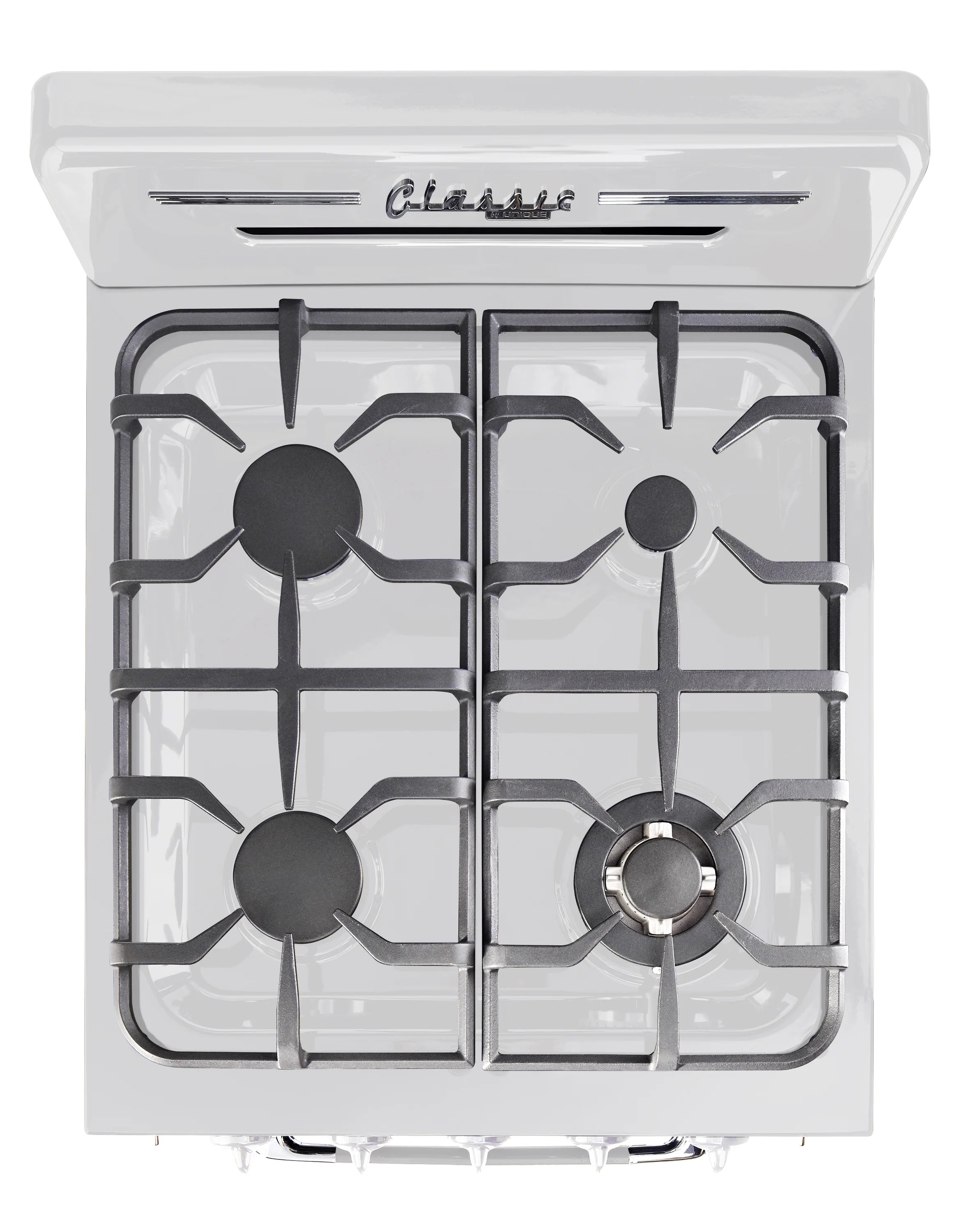 Unique Classic Retro 24" 2.9 cu/ft Freestanding Gas Range with Convection Oven and Sealed Burners