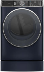 Ge Profile Pfd87es 28" Wide 7.8 Cu. Ft. Energy Star Certified Electric Dryer - Blue