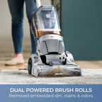 Kenmore KW4010 Pet Portable Carpet Cleaner Machine with High Cleaning Power, 3.2L Clean Tank & 1.4L Dirty Tank, 25ft Cord Length and Two Easy Removable Brushroll for Rug & Upholstery
