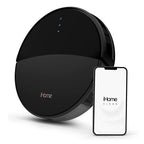 iHome iHRV1-BLK AutoVac Eclipse Robot Self Charging Vacuum Cleaner, Black