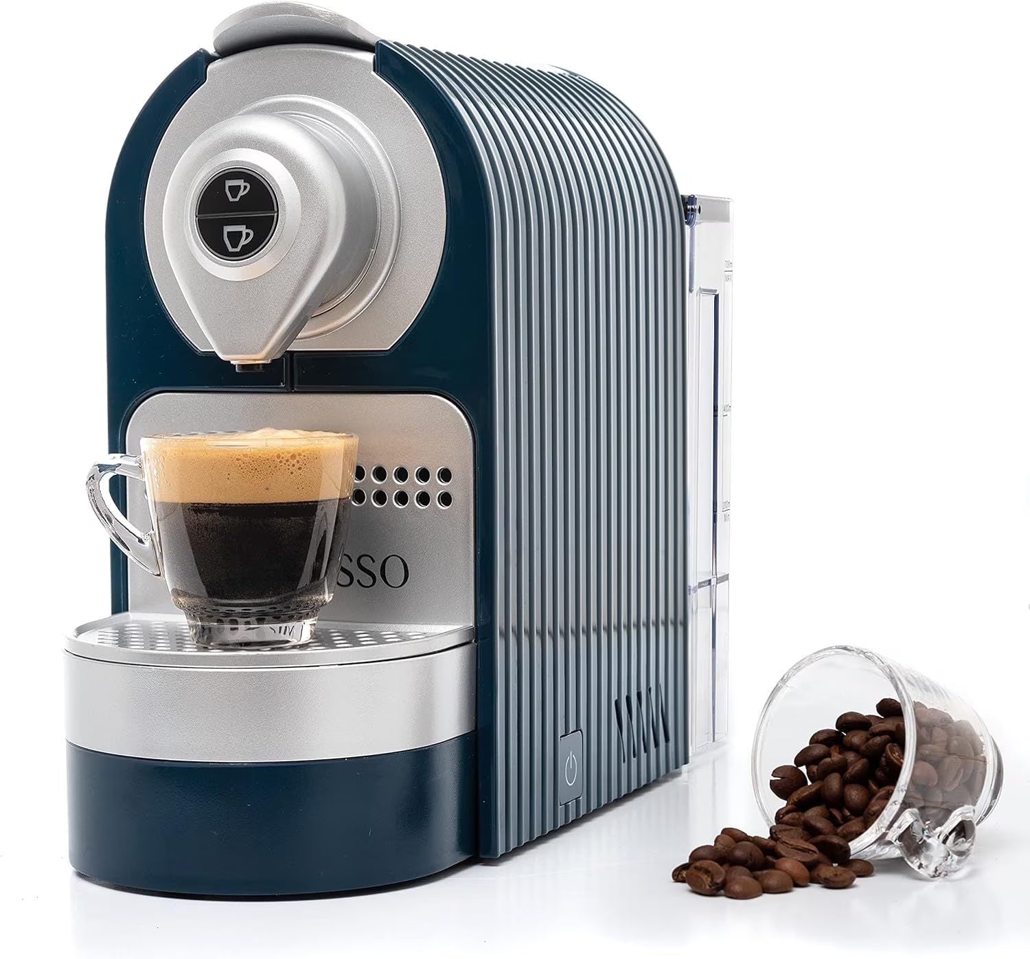 Mixpresso Espresso Machine for Nespresso Compatible Capsule, Single Serve Coffee Maker Programmable for Espresso Pods, Premium Italian 19 Bar High Pressure Pump 27oz 1400w Black Coffee Maker