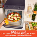 bella 6-Slice Toaster Oven, Oatmilk