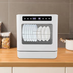 Portable Mini Dishwasher, Countertop Dishwasher, Household Mini Dishwasher for Homes, Kitchens, Small Houses, Apartments, Dormitories
