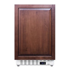 Summit Alfz36 21 Inches Wide 2.68 Cu. Ft. Built-In / Free Standing Upright Compact Freezer -