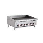 Magic Chef Commercial 36 in. Commercial Countertop Radiant Char Broiler in Stainless Steel