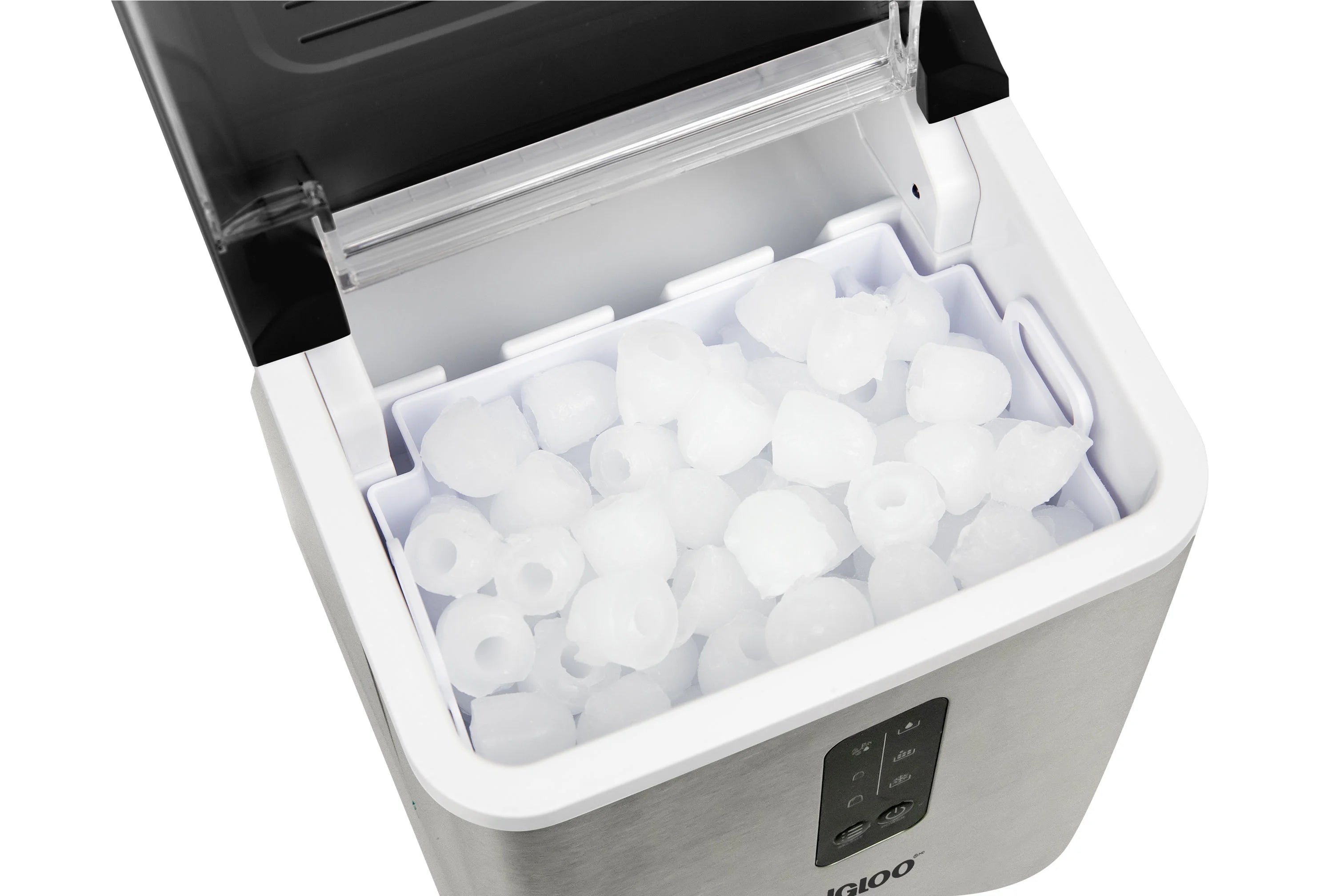 Igloo Automatic Ice Machine Self Cleaning Countertop Ice Maker for Water Bottle & Drinks, Aqua