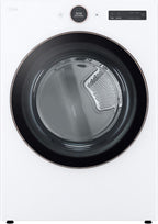 27 Inch Electric Smart Dryer with 7.4 cu. ft. Capacity, 23 Dry Cycles,