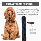 Prolux Phantom Bagged Canister Deep Cleaning PET Vacuum with Powerhead for Home