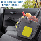 Paffenery 15 Quarts Car Cooler Plug in, 16L Small Electric Cooler, 12V Mini Car Fridge Portable Refrigerator for Camping