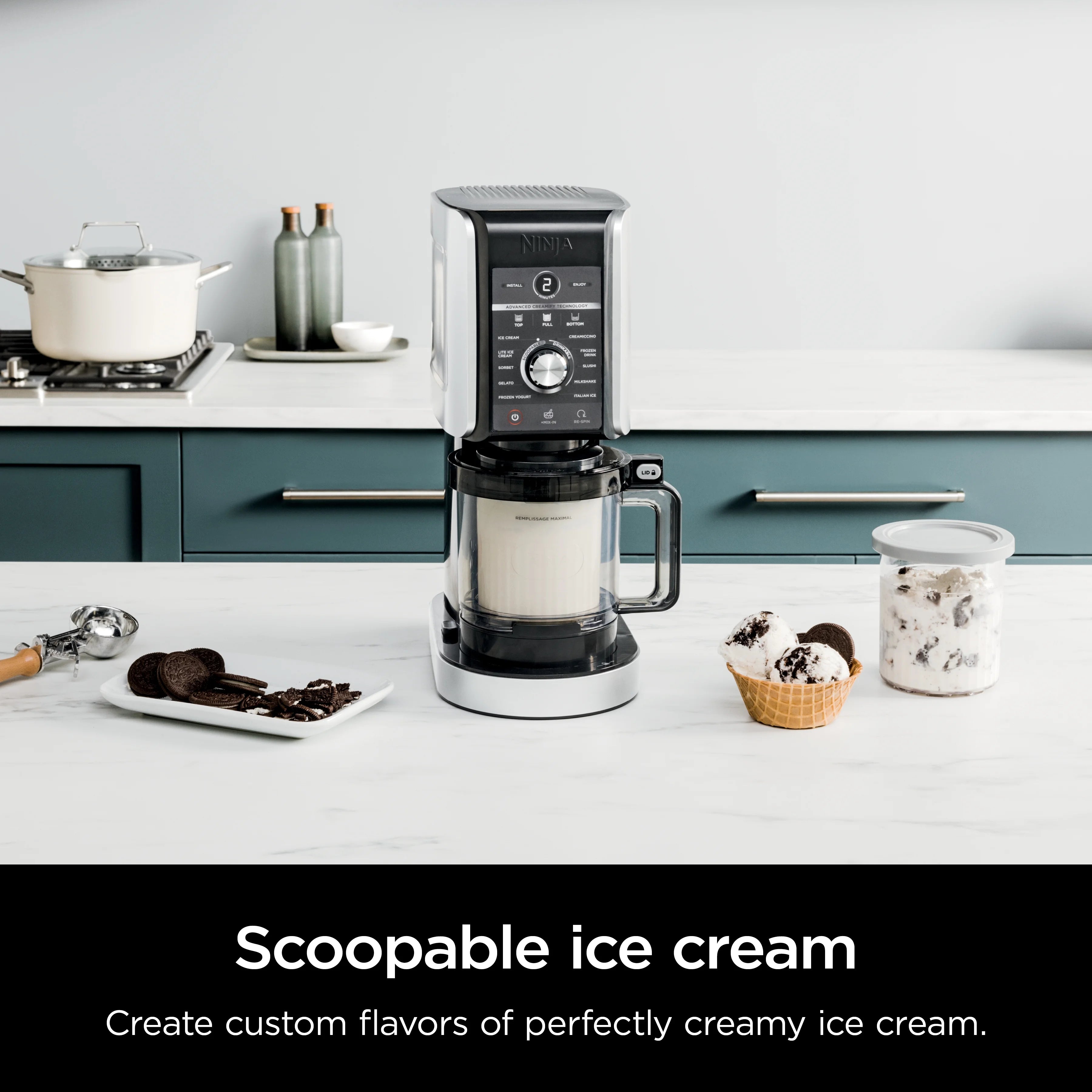 Ninja CREAMi Deluxe 11-in-1 Ice Cream and Frozen Treat Maker, NC501