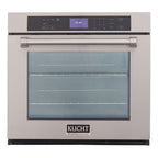Kucht 30in. Single Electric Wall Oven with True Convection in Stainless Steel