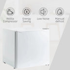 Resenkos 1.1 Cu.Ft Countertop Mini Freezer, Compact Upright Freezer with Removable Shelves, Red