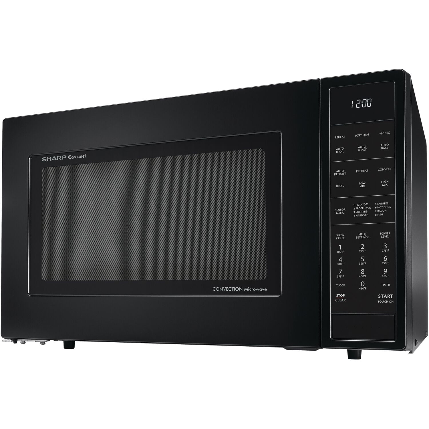 Sharp 1.5 Cu. Ft. 900W Convection Microwave Oven, Stainless Steel