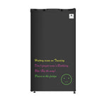 Arctic Chef 3.2 Cu. ft. Compact Refrigerator with Eraser Board Door, RFR326, Black