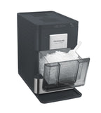 Frigidaire Gallery 33 lbs. Touchscreen Nugget Ice Maker - Stainless Steel Accent, EFIC220, Black
