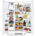WHIRLPOOL WRS315SDHM side by side freestanding refrigerator