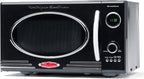 Nostalgia Retro 0.9 Cu. ft. 800-Watt Countertop Microwave Oven, Aqua