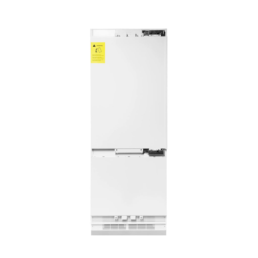 ZLINE KITCHEN AND BATH RBIV30 bottom freezer built in refrigerator