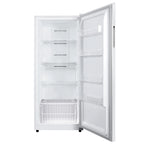 Hamilton Beach 17 cu. ft. Convertible Freezer Refrigerator, Upright Fridge Freezer with Electronic Temperature Control, Energy Efficient White Convertible Fridge - HBFRF1798, White