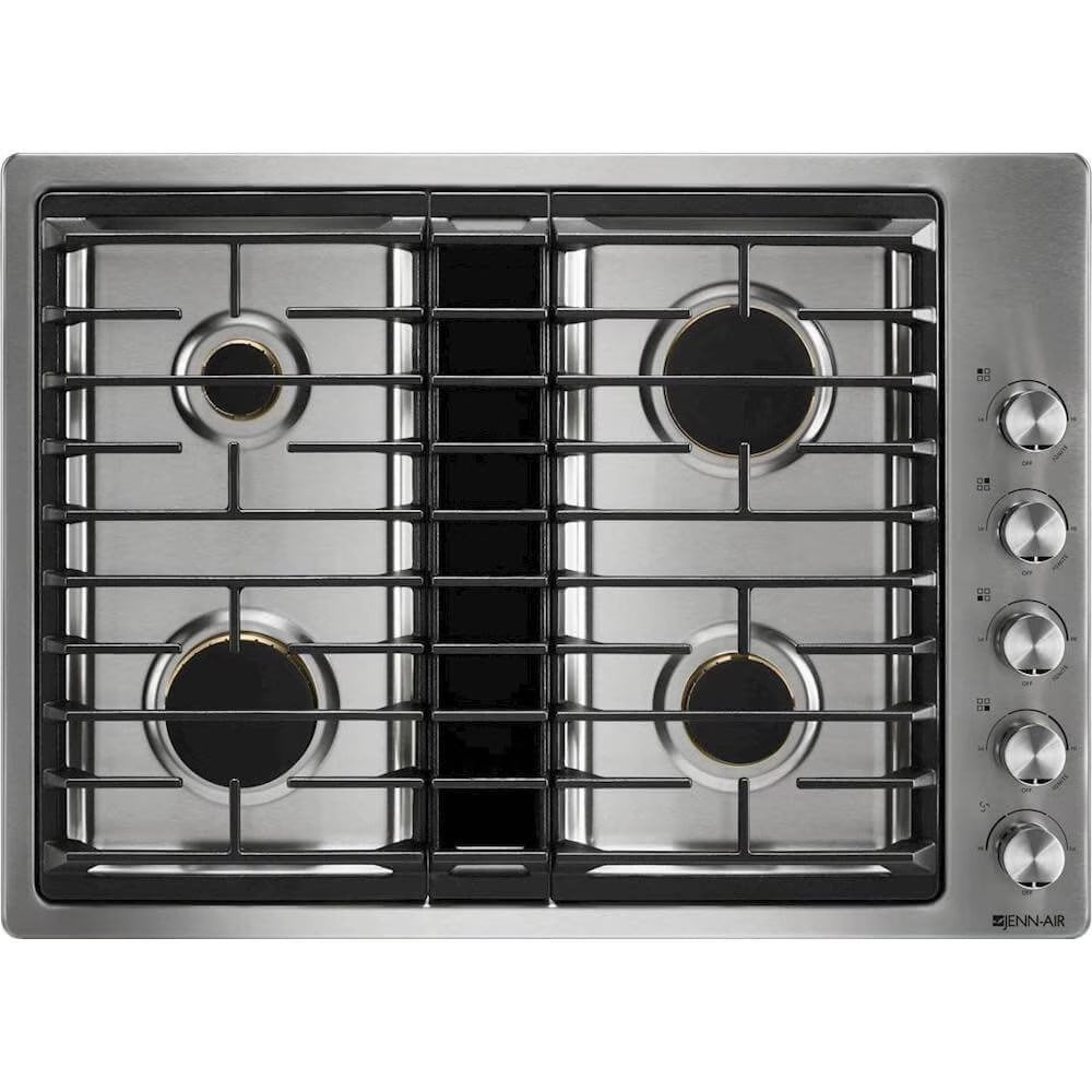 Jenn-Air JGD3430GS 30 inch JX3 Stainless 4-Burner Built-In Gas Cooktop