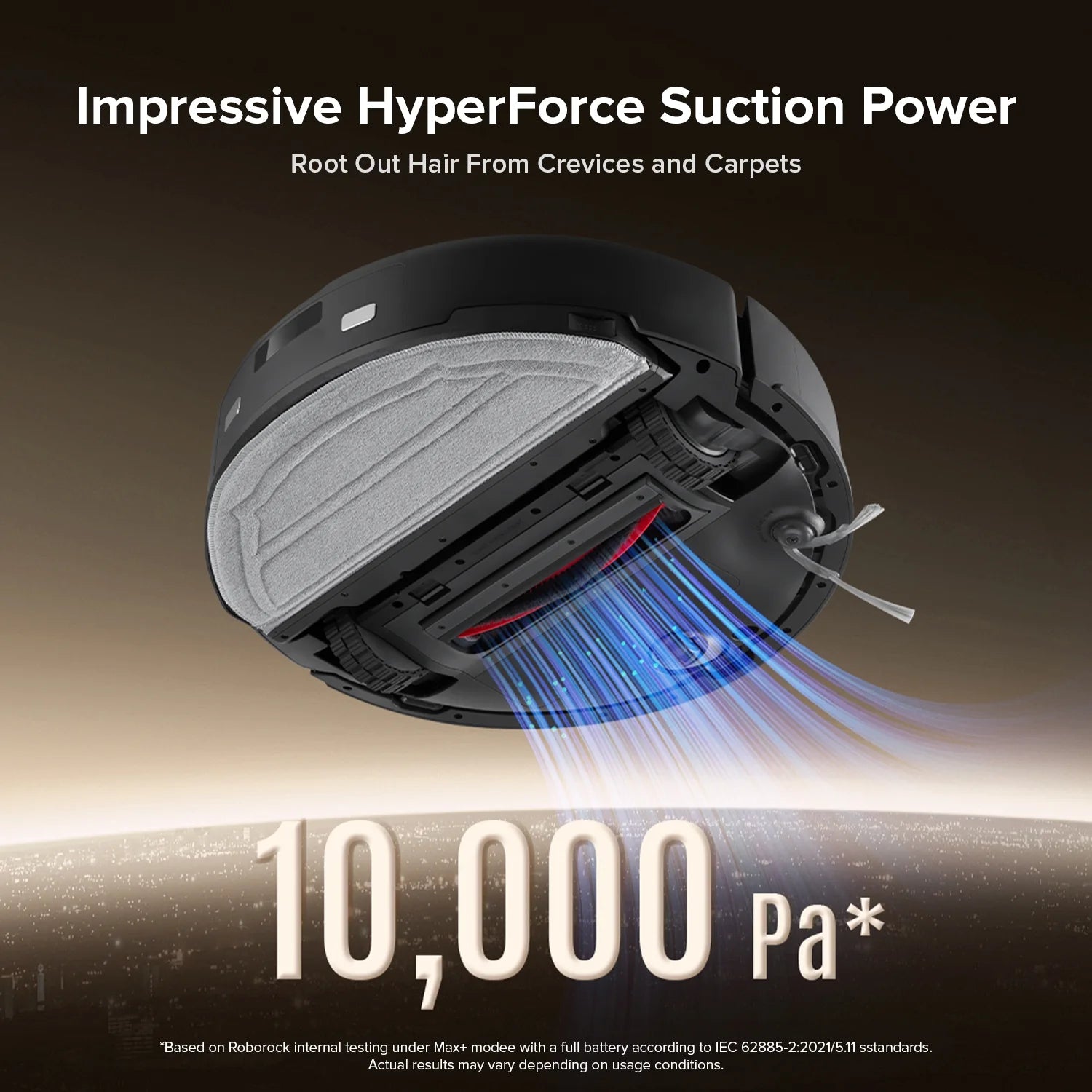 (Upgraded from Q5 Pro)Roborock Q10 X5 Robot Vacuum and Mop, Self-Emptying, Hands-Free Cleaning for up to 7 Weeks, 10,000Pa Suction, Obstacle Avoidance, LiDAR Navigation, No-Go Zones