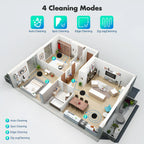 OMESER Robot Vacuum and Mop Combo, 2 in 1 Robot Vacuum Cleaner with Alexa/WiFi/App Connection