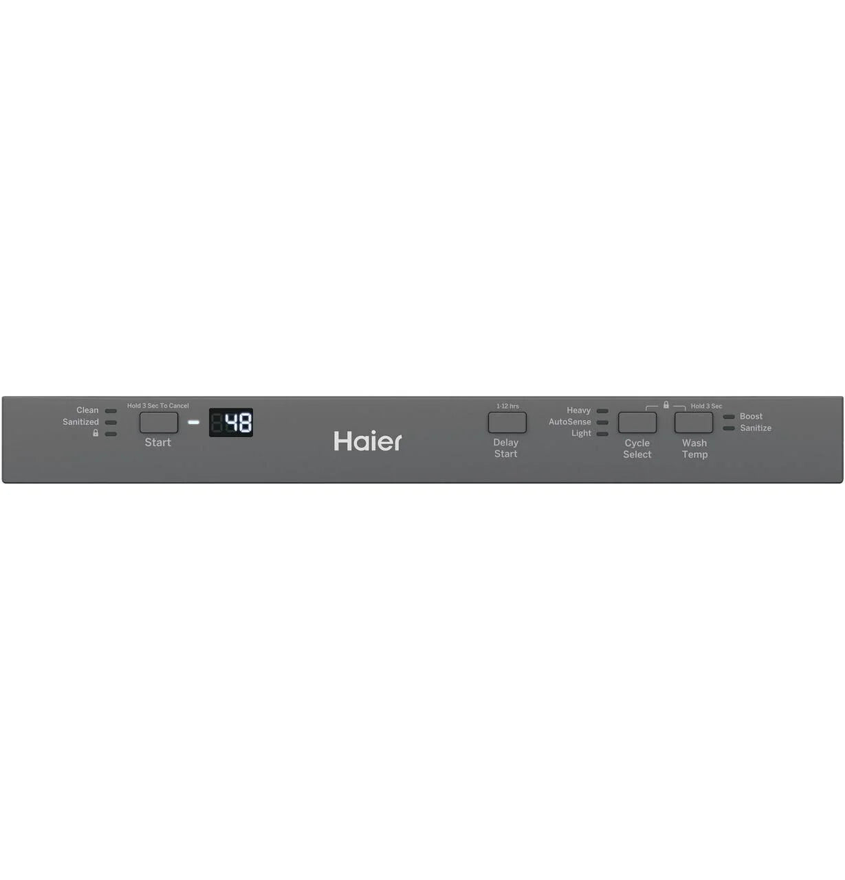 HAIER QDT125SSLSS built in dishwasher