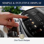 DeLonghi Magnifica Evo Automatic Espresso & Coffee Machine, 6 Recipe - ECAM29043SB