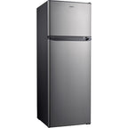 Galanz 12 Cu Ft Top Freezer Refrigerator, Frost Free, Stainless Look