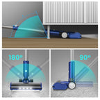 INSE Lightweight Cordless Vacuum with 30Kpa Powerful Suction & 60 Mins Runtime, Stick Vacuum  for Carpet, Tile, Pet Hair, Hardwood Floors