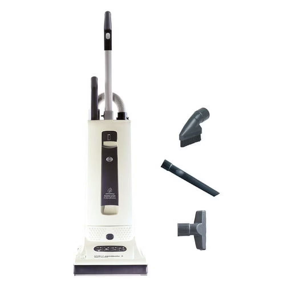 SEBO 9570AM Automatic X4 Upright Vacuum, White/Gray
