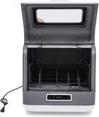 FETCOI Portable Countertop Dishwasher, Compact Mini Dishwasher with Air-Dry Function, 3 Washing Programs, for Small Apartment, RV