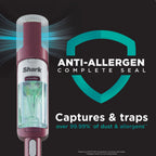 Shark Stratos? UltraLight Corded Stick Vacuum with DuoClean? PowerFins? HairPro?, Self-Cleaning Brushroll, and Odor Neutralizer Technology, HZ3000