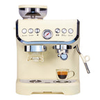 MIROX Espresso Machine 15 Bar, Coffee Maker With Milk Frother Steam Wand, Built-In Bean Grinder, Combo Cappuccino Machine with 70oz Removable Water Tank (ABS high-strength plastic shell)