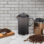 Stoneware French Press, 34 oz., Oyster