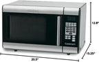Restored Cuisinart CMW-100 1-Cubic-Foot Stainless Steel Microwave Oven, Silver (Refurbished)