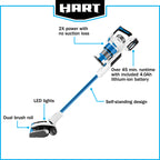 HART 20-Volt Dual Brushroll Stick Vacuum Kit, (1) 4.0 Ah Lithium-Ion Battery