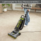 Black and Decker BDURV309 Upright Corded Bagless Vacuum Cleaner, Gray/Green