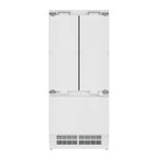 36 In. Panel Ready French Door Refrigerator With Ice maker, water dispenser, Frost Free . 19.6 total cubic feet