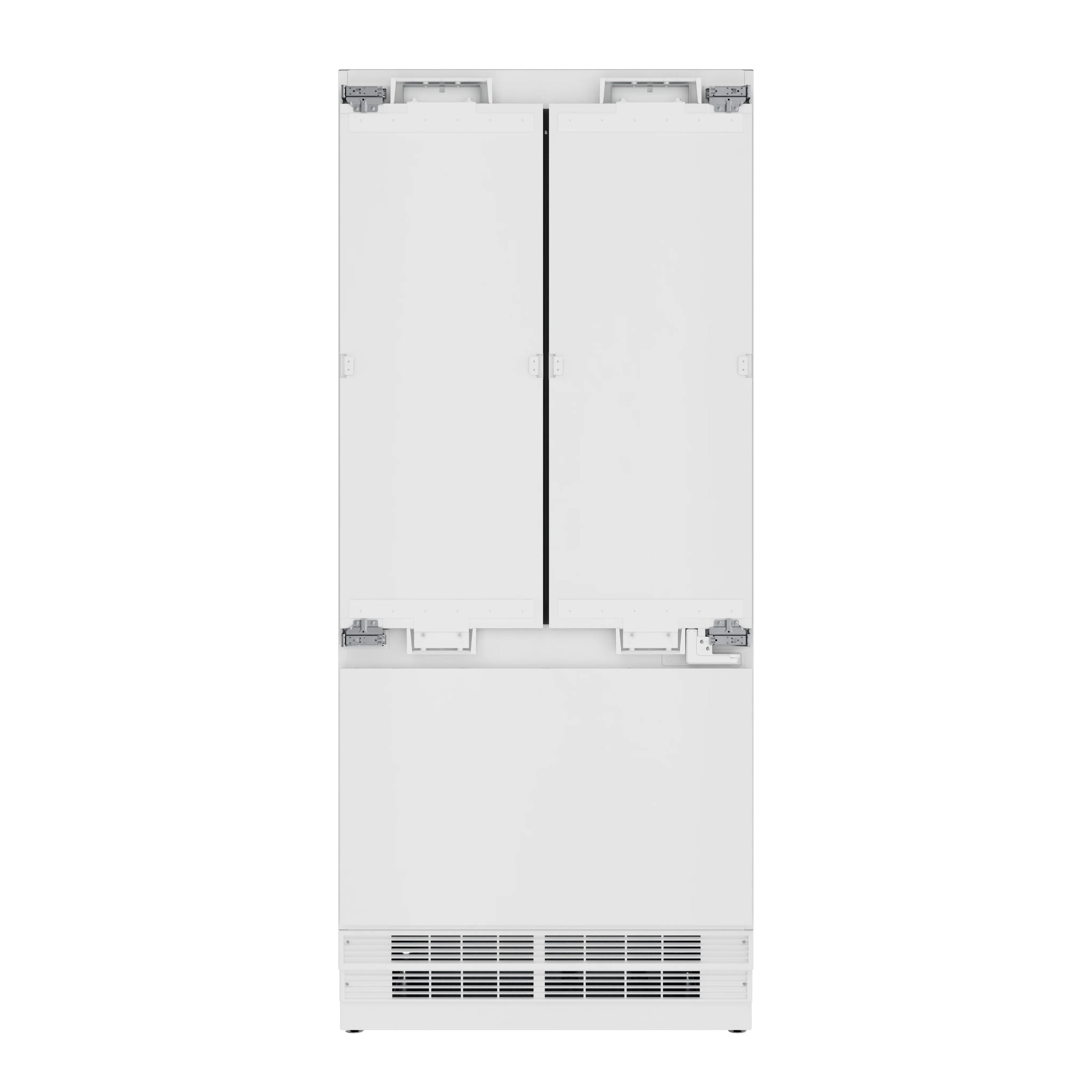 36 In. Panel Ready French Door Refrigerator With Ice maker, water dispenser, Frost Free . 19.6 total cubic feet