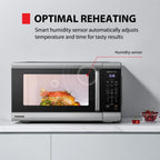 Toshiba 2.2 cu. ft. Countertop Microwave Oven, 1200 Watts, Stainless Steel