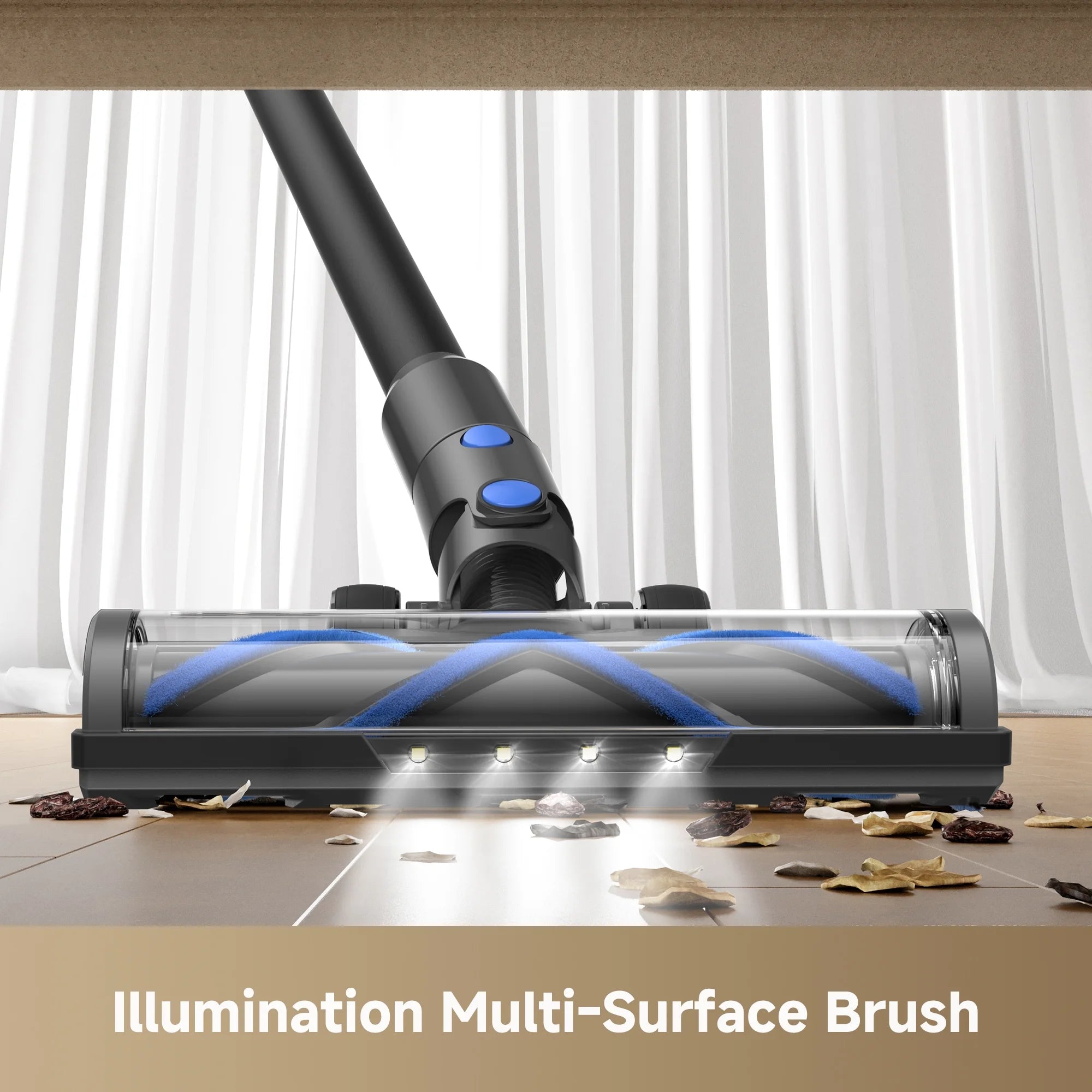 dreame U10 Cordless Stick Vacuum 100AW Suction Power 40-Minute Runtime LED Light